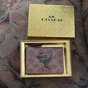 Coach Skating Rexy ID Case NIB